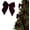 A, variant on Meggemo 12 Pack Velvet Bows Christmas Tree Garland Decor Ribbon Bows for Xmas Tree Wreath Home Holiday Season Decor