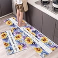 thumbnail image 2 of Alfombra de tiras largas con diseño geométrico de dibujos animados, felpudo absorbente para baño, cocina, suelo, puerta de inodoro, felpudo de entrada, 2 of 5
