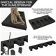 thumbnail image 2 of Improved Foam Gun Rack For 5 Guns Storage Hunting Gun Safe Accessory Rifles Shotguns Wall Mount Gun Holder With Magnetic Strip, 2 of 5