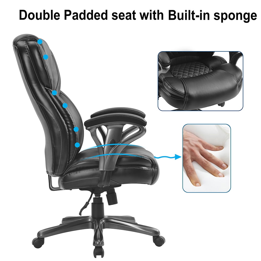 Kepooman Racing Style Gaming Chair, PU Leather Office Chair with Adjustable Reclining Chair/Adjustable Footrest Kepooman Racing Style Gaming Chair, PU Leather Office Chair with Adjustable Reclining Chair/Adjustable Footrest