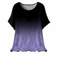 thumbnail image 1 of Camisetas de Manga Corta para Mujeres, Camiseta de Cuello Redondo Impresa de Moda, Primavera Y Verano Casual, 1 of 8