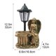 thumbnail image 3 of Garden Statue With Solar LED And Flower Pot 2 Color Resin Solar Light Outdoor Decor Praying Figurine With Planter For Patio Cemetery, 3 of 8