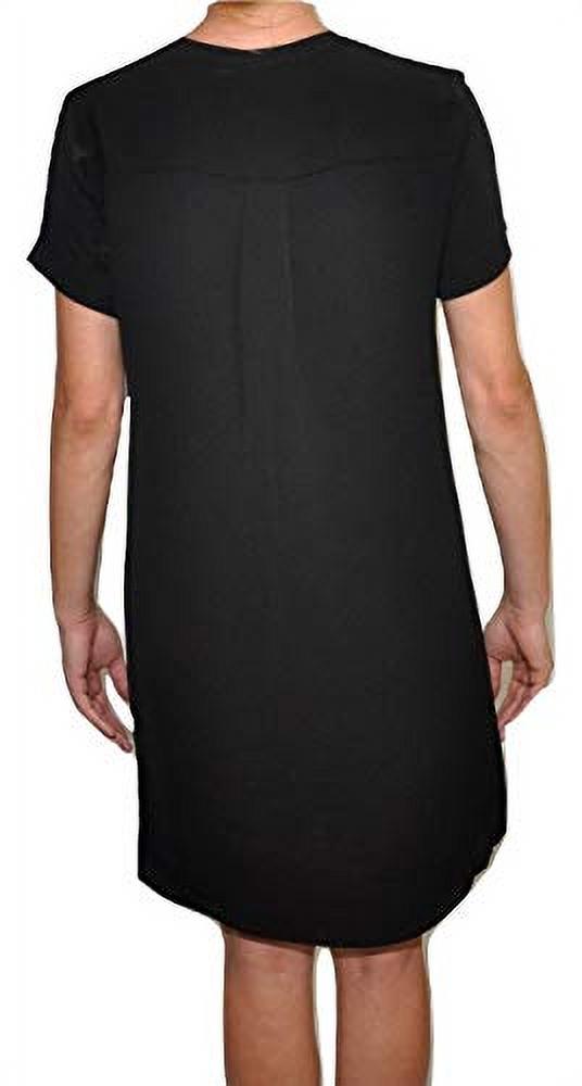 Michael Kors Golden Chain Shift Dress Lined Short Tunic, Black (Medium) - image 3 of 5