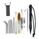 thumbnail image 2 of Soidarity Marlin Set Agujas de cordones Acero inoxidable Profesional Pequeña artesanía Costura Reutilizable Extraíble Tejer Pin Trabajo de cuero carpas 14 piezas negro Soidarity OD023335-16B, 2 of 6