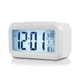 thumbnail image 1 of Sidaley Reloj despertador de pantalla Digital dormitorio Sensor de temperatura termómetro retroiluminación calendario portátil Snooze relojes Electrónica Blanco, 1 of 6
