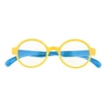 thumbnail image 2 of Gafas de lámpara Azul Antideslumbrante para Computadora Protección UV Lentes Antideslumbrantes Amarillo + azul, 2 of 7