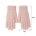 thumbnail image 2 of Dyfzdhu Knitted Gloves Winter With Fleece Thread Outdoor Windproof Cold Warm Gloves, 2 of 3