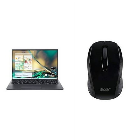 Acer Swift X SFX16-52G-73U6 Intel Evo-Laptop, 16" WUXGA 100% sRGB, 12th Gen Intel i7-1260P, Intel Arc A370M, 16GB LPDDR5, 512GB SSD, Killer WiFi 6E AX1675, Win 11 Black M501 Wireless-Mouse