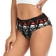 thumbnail image 2 of Fotbe Skull santa hat Calzones Estampados para Mujer – Ropa Interior de Algodón, Cómoda, Suave y Elástica-Small, 2 of 6
