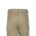 thumbnail image 5 of Smith's American Boys' 2-Pack Flat Front School Uniform Pants - khaki, 7 (Little Boys), 5 of 5