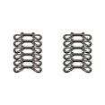 thumbnail image 2 of sweethay 6 piezas Perno Broches Desmontable Cabezas dobles Gancho Hebillas de correa para mascotas Type3 NO3, 2 of 6