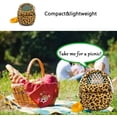thumbnail image 5 of Bolsa transportadora para hámster de 25x21 cm, bolsa de viaje portátil para mascotas pequeñas, bolsa para ratas, mochila para hámster con correa para el hombro para hámster enano, conejillo de indias, erizo, ratón, rata JM, 5 of 5