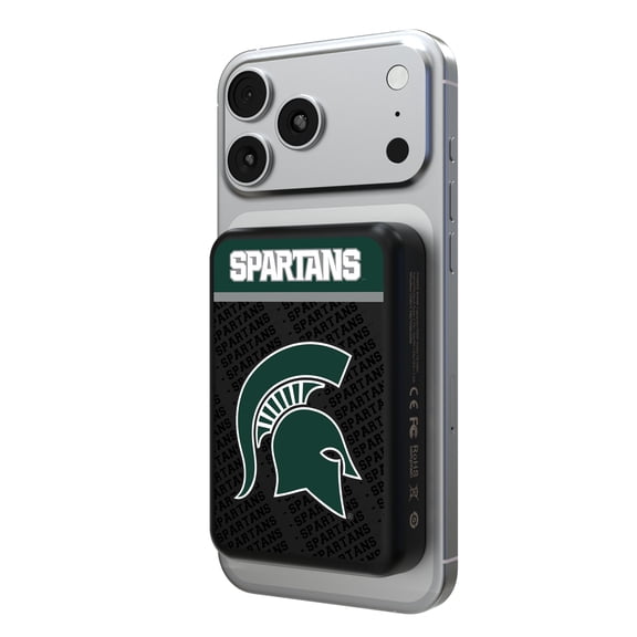 Michigan State Spartans Endzone Plus Wireless Power Bank