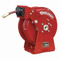 REELCRAFT DP5835 OLP 1/2" x 35 ft. Spring Return Hose Reel, Max 300 psi, w/Hose