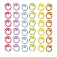 thumbnail image 1 of 100 Uds. Marcadores de puntada de Metal, marcadores de ganchillo en forma helicoidal, marcadores de bloqueo de ganchillo Multicolor (Multicolor), 1 of 5