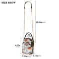 thumbnail image 2 of FORMRS Crossbody Bag for Women Quilted Travel Shoulder Cell Phone Purse with Chain Strap Handbag, Snow Cartoon Houses, 2 of 7