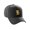 Black, variant on Structured Baseball Hat Curved Visor Old English Font, Purple Hat Gold I
