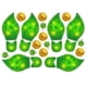 thumbnail image 1 of Clover Printing Footprint Sticker Creative Mural Self-adhesive Decal Clover Floor Glass Decoration Accessories for St. Patricks Day DIY Home Decoratio, 1 of 2