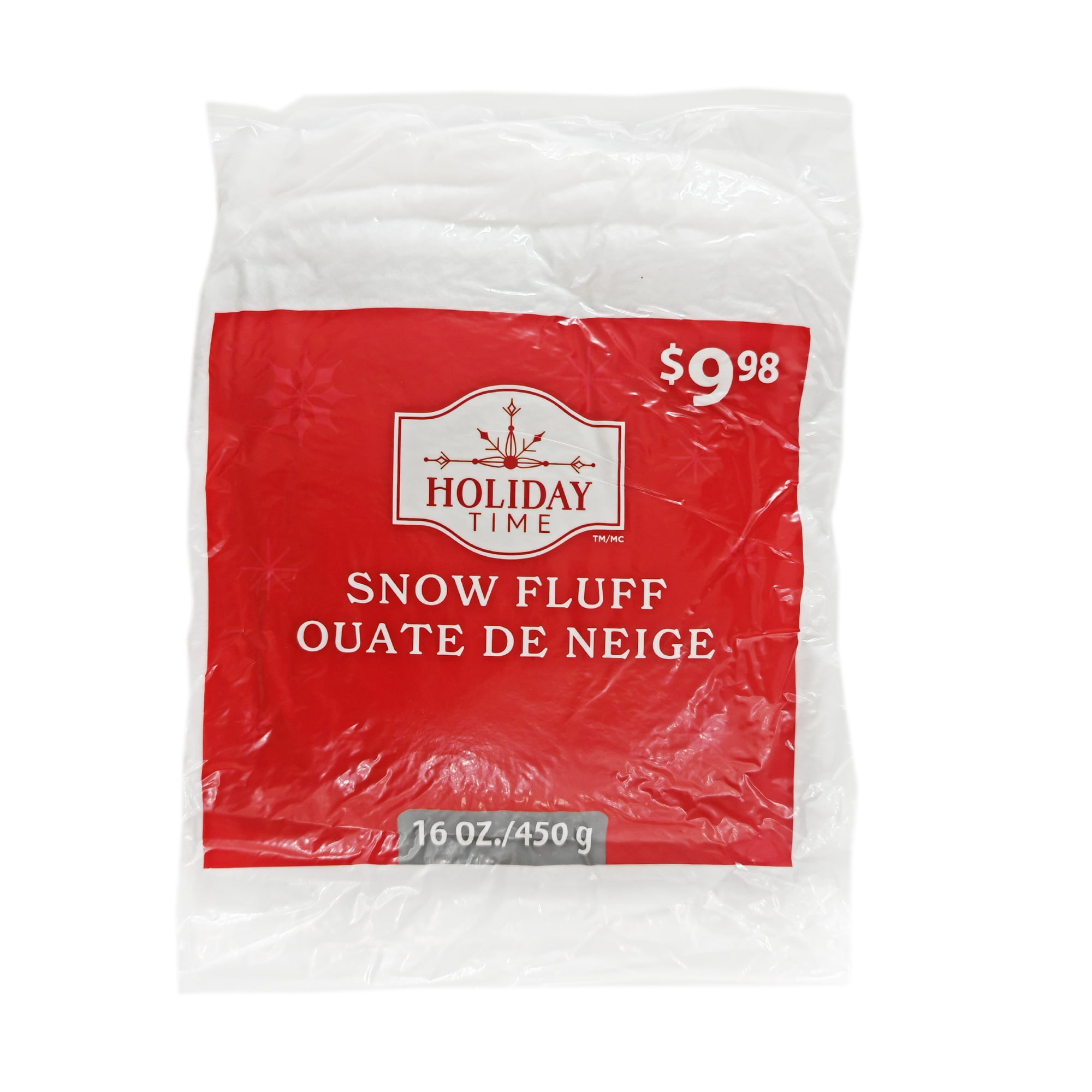 16 oz Holiday Time White Christmas Snow Fluff, HOLIDAY TIME PL 16OZ ...