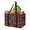 Multicolor 2, variant on Colour Rainbow Reusable Grocery Bags, Foldable Reusable Shopping Bags, Paint Brush Collapsible Tote Bag with Reinforced Handles for Kitchen, Picnic