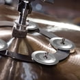 thumbnail image 4 of FRCOLOR 50pcs Tambourine Ring Cymbals Ching Rings Percussion Instrument Drum Ring Ching Rings, 4 of 5