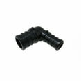 thumbnail image 2 of 25x 3/4" to 1/2" Pex Reducers Turn Elbow 90 Degree Bend Couplings Poly Plastic, 2 of 3