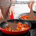 thumbnail image 3 of Cooking Spoon Set, Wood Kitchen Cooking Spatula Ladle Soup Spoon Set Serving Cooking Spoon for Baking Cookware, 3 of 7