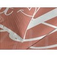 thumbnail image 4 of Ambesonne Fitness Quilted Bedspread Set 3 Pcs, Bodybuilder Arms Biceps, Queen Size, Coral and White, 4 of 5