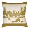 thumbnail image 3 of Artistic Weavers Lodge Cabin Woodland Indoor/Outdoor Throw Pillow, 3 of 7