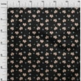 thumbnail image 2 of oneOone Organic Cotton Poplin Twill Fabric Orchid Floral Print Fabric By Yard 42 Inches Wide, 2 of 4