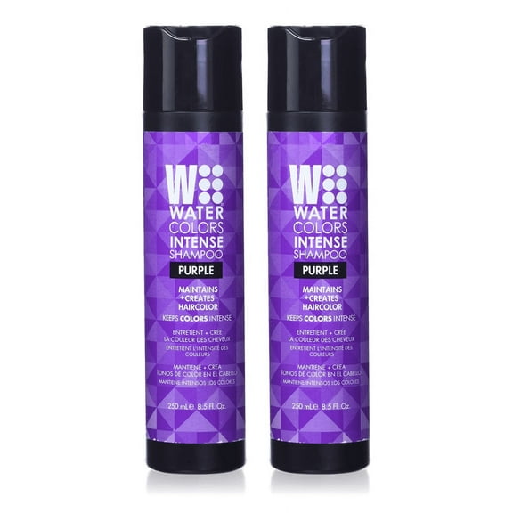 Tressa Watercolors Intense Color Shampoo 8.5 oz Purple ( Pack Of 2 )