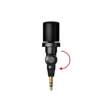 Saramonic - Mini Directional Microphone with TRRS Connector for Smartphones & Tablets (Smartmic)