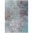 thumbnail image 2 of Addison Rugs Chantille Indoor/Outdoor Transitional Abstract Teal Machine Washable Rectangle Rug, 8' x 10', 2 of 8