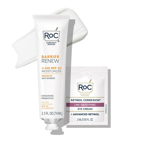Crema hidratante de día RoC Barrier Renew SPF 30 con ceramidas 75 ml