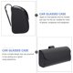 thumbnail image 5 of Soporte para gafas de visera de coche JAMW estuche de almacenamiento de gafas de sol de cuero negro, 5 of 5