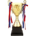 thumbnail image 1 of Large Trophy Cup - Awards Gold Trophy for Sport Tournaments,Competitions,24.5cm, 1 of 3