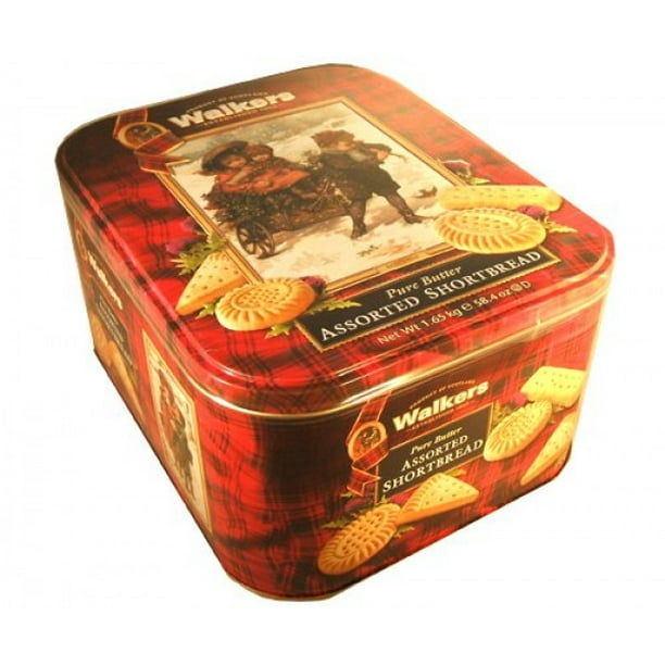 Walkers Scottish Pure Butter Assorted Shortbread Holiday Christmas