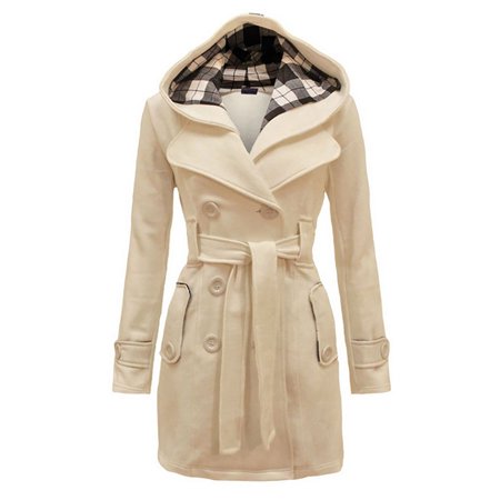 JEFFURI Women Wool & Blends Coats Female Jacket Winter Woman Coat Warm Windbreaker Plus Size Abrigos Mujer Invierno