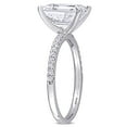 thumbnail image 4 of Everly Women's Created Moissanite 10K White Gold Engagement Ring, 4 of 10