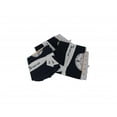 thumbnail image 3 of 12" x 12.5" x 9.5" White Blue Foldable Fabric  Basket Set of 3, 3 of 5