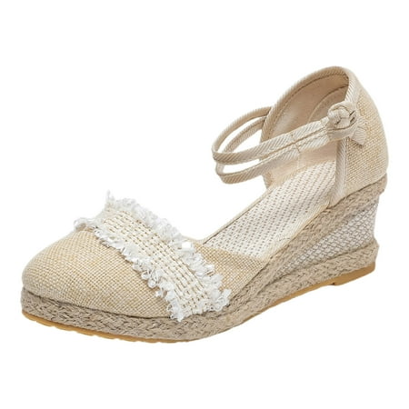 

PEASKJP Dressy Sandals Women Wide Width Women s Voya Strappy Lightweight Comfortable Quick-Drying Casual Sport Sandal (Beige 7.5)