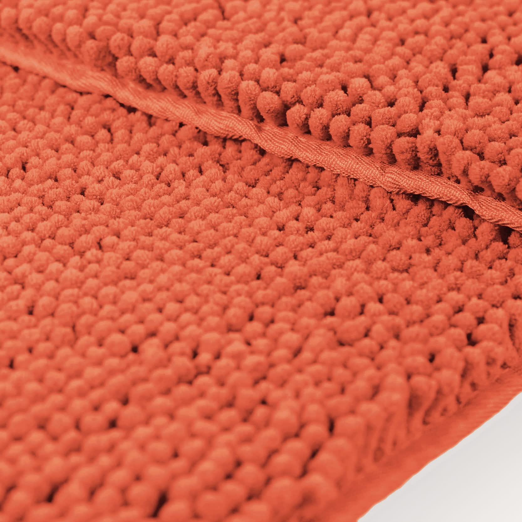 Resort Collection Chenille Plush Loop Bath Mats