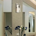 thumbnail image 3 of 2300-1SL-RB-Z-Lite-Wentworth - 1 Light Wall Sconce In Restoration Style-16 Inches Tall and 7.5 Inches Wide Rubbed Brass  Brushed Nickel Finish with, 3 of 7