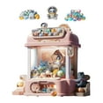 thumbnail image 2 of Xuanheng Machine à Griffes Distributeur de Bonbons Capsules Jouets Mini Attrape-Bonbons Distributeur de Prix pour style D, 2 of 8