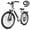 White, variant on Actbest Core ST 2.0 Electric Bike for Adults,500W (Peak 1200W)Motor Ebike,Up to 55Miles,Max 28MPH E Bicycle,7-Speed with Free Lock,(White)