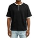 thumbnail image 5 of Camisas de Manga Larga para las Mujeres de Ajuste Suelto No Se Aplica Aquí, Tops de Manga Corta para las Mujeres de Ajuste Suelto No Incluido, Camisa de Bloque de Color para Hombre, 5 of 7