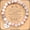 Pink White Zebra, variant on Pink Quartz & Purple Vein Synthetic Bracelet, Mother's Day Gift for Mom, Heart Charm Stretch Bracelet