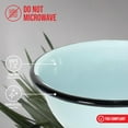 thumbnail image 5 of Red Co. Set of 4 Enamelware Metal Classic 20 oz Round Cereal Bowl, Distressed Aqua/Black Rim, 5 of 8
