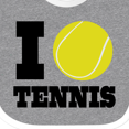 thumbnail image 4 of Inktastic Tennis Gift Boys or Girls Baby Bib, 4 of 4