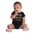 thumbnail image 4 of Game On Vintage 80s PACMAN Gamer Romper Boys or Girls Infant Baby Brisco Brands 12M, 4 of 6